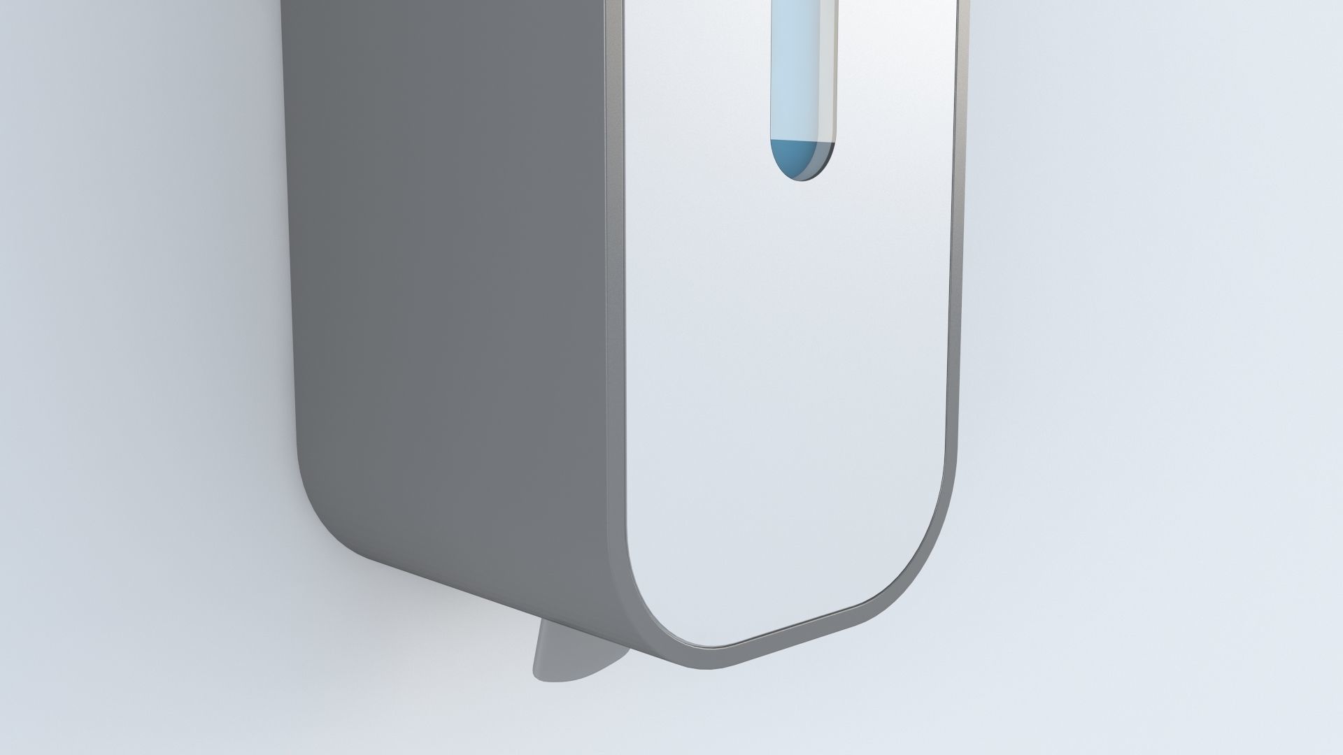 Soap Dispenser Wall 3D model_4