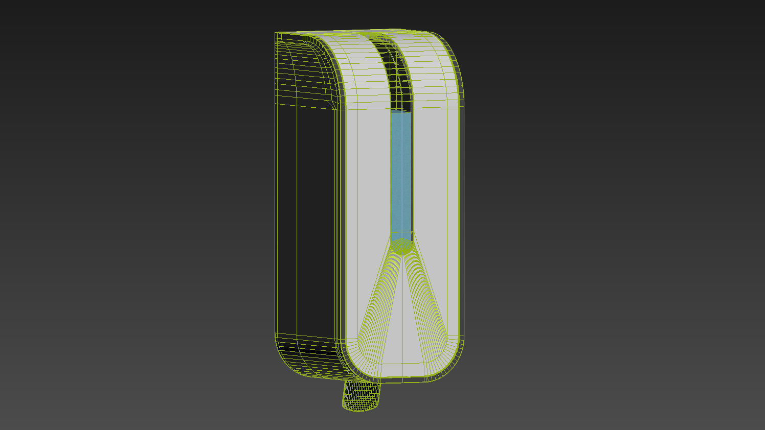 Soap Dispenser Wall 3D model_10