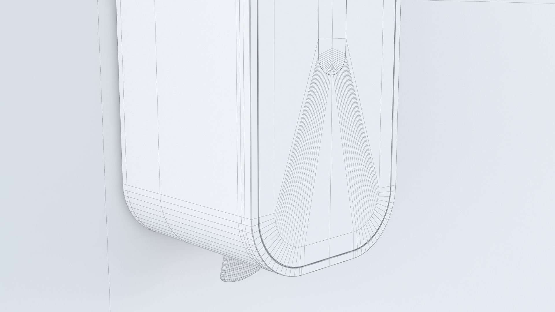 Soap Dispenser Wall 3D model_9