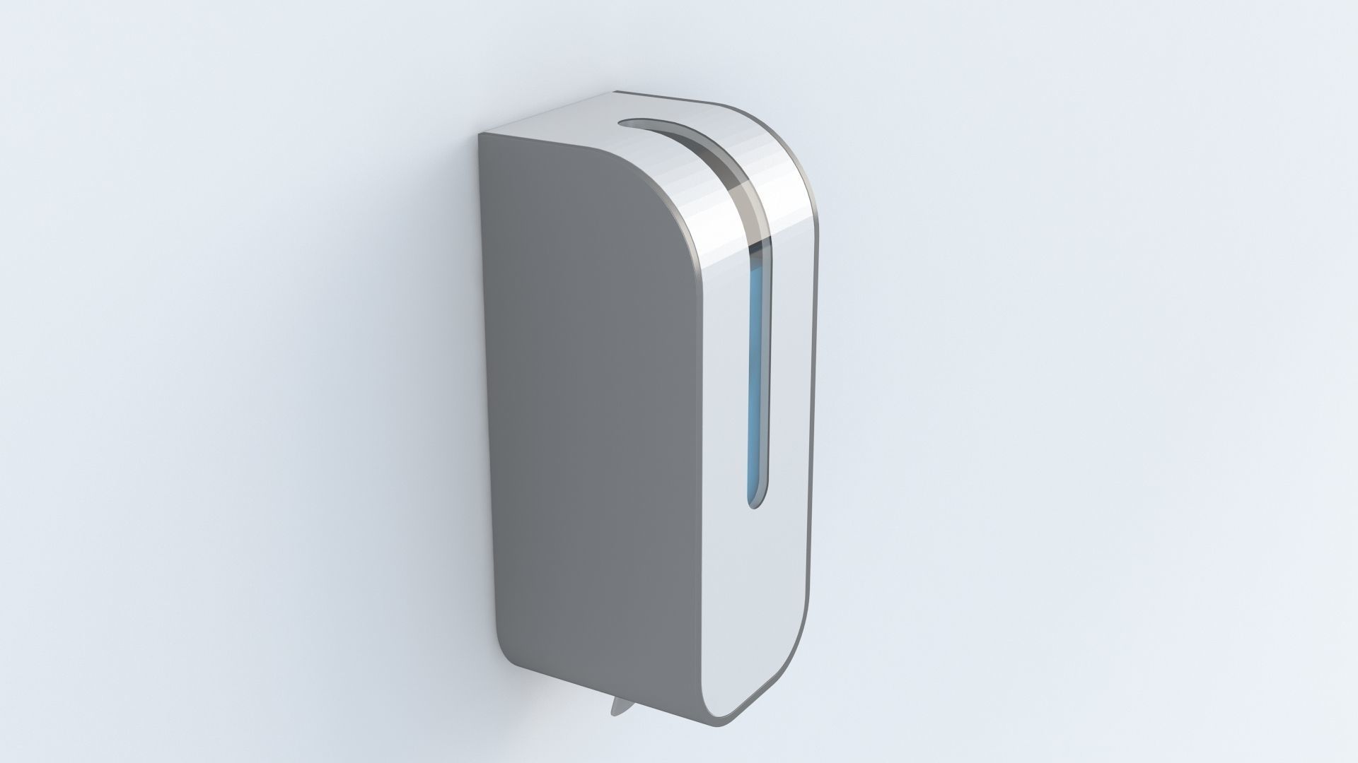 Soap Dispenser Wall 3D model_2
