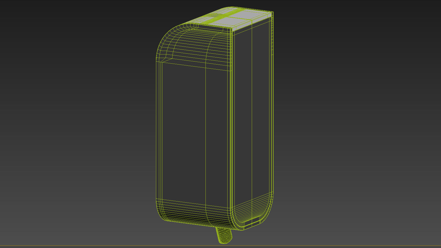 Soap Dispenser Wall 3D model_11
