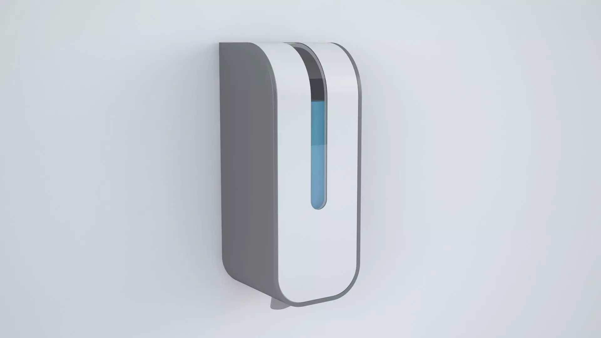 Soap Dispenser Wall 3D model_0