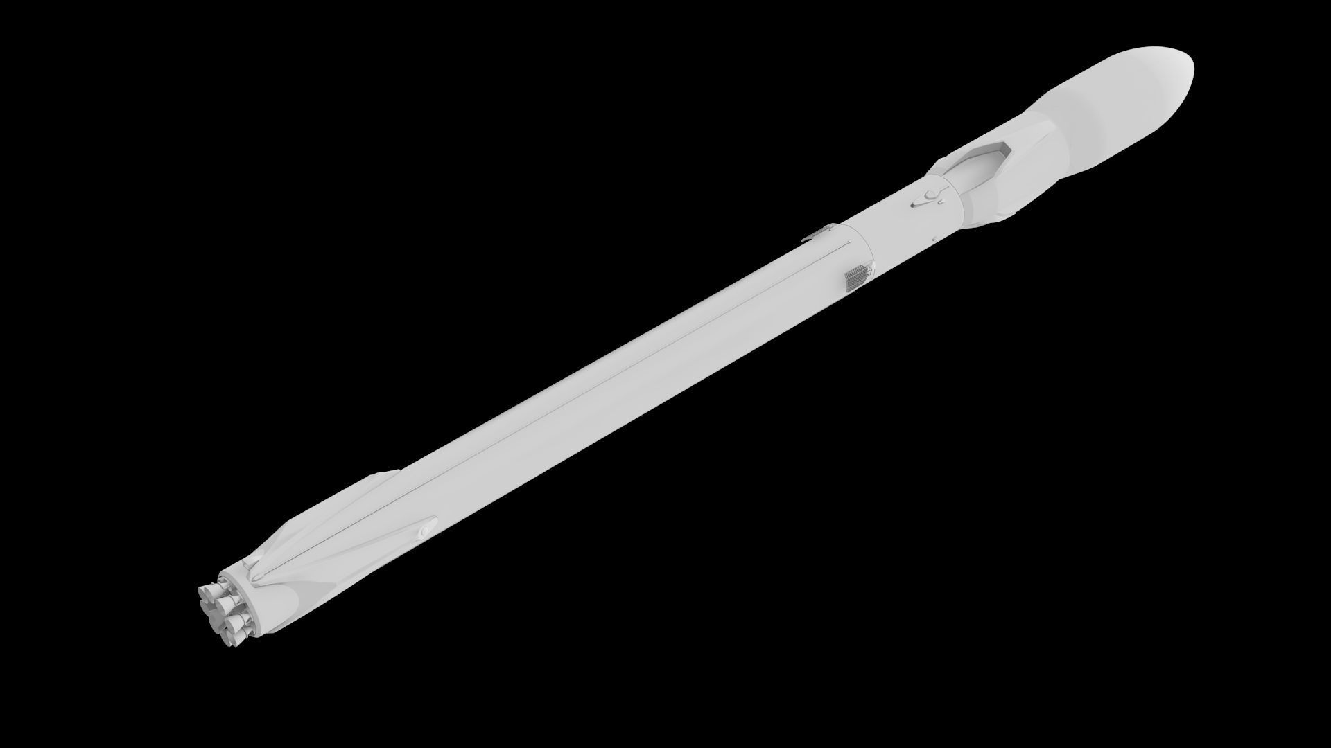 Falcon 9 Fully Reusable 3D model_11