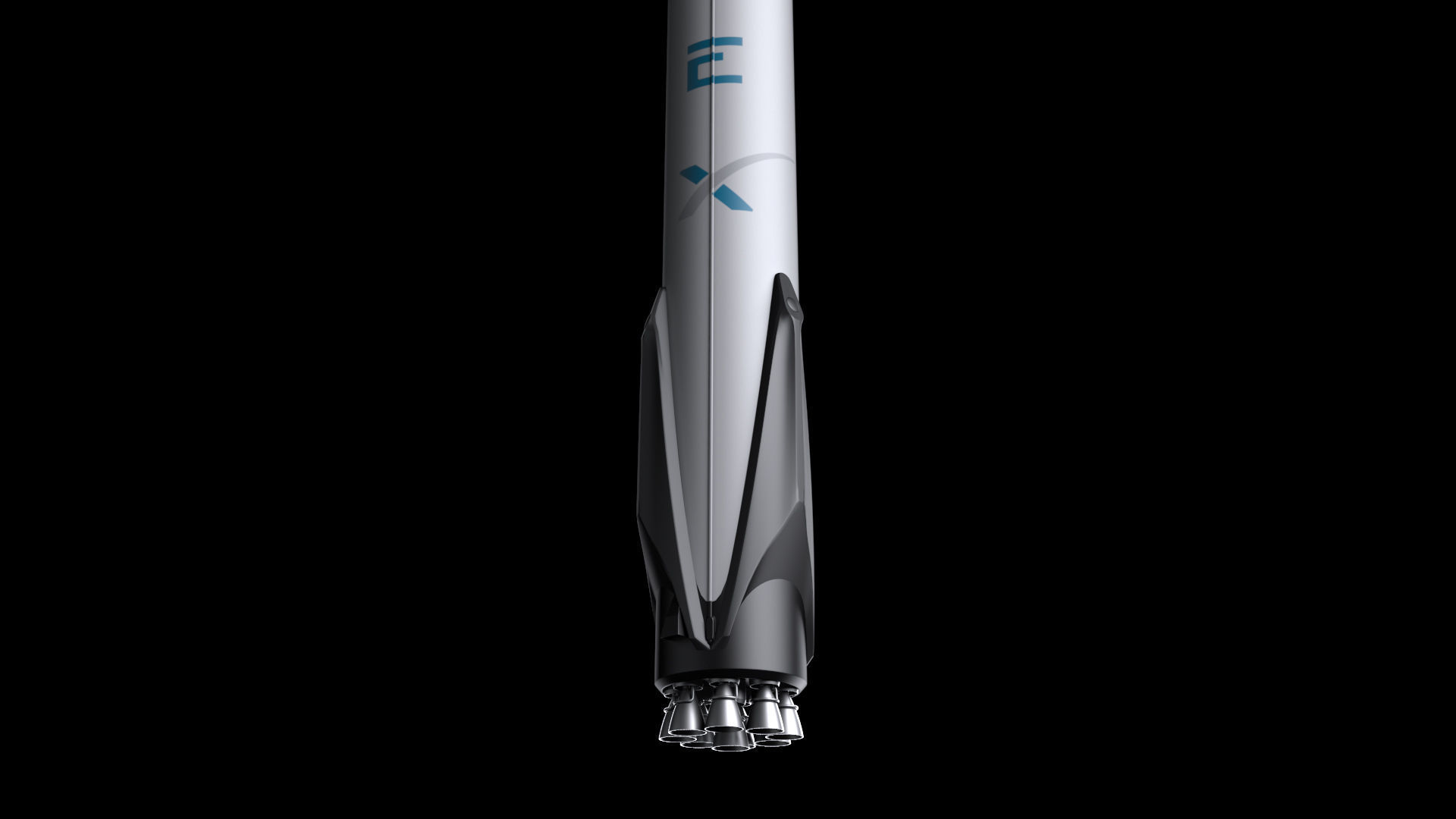Falcon 9 Fully Reusable 3D model_6