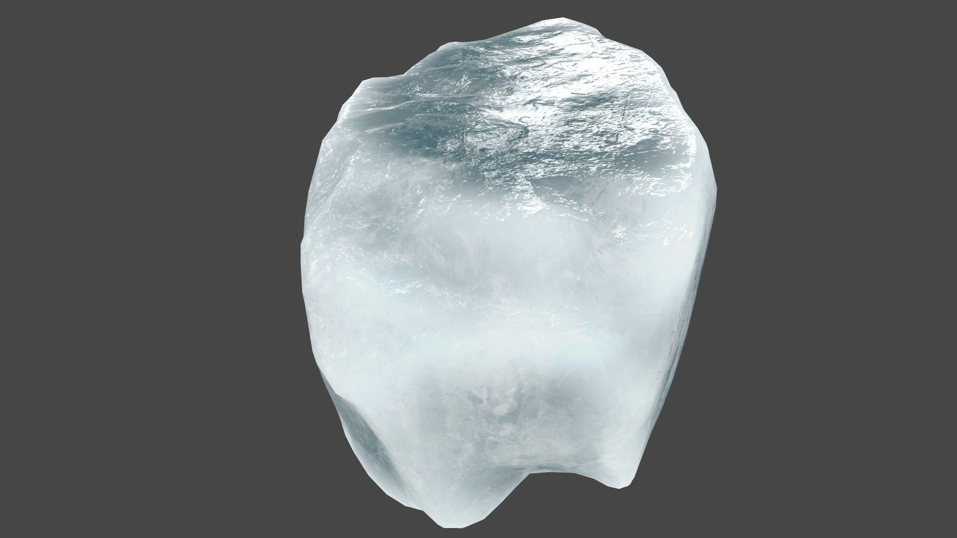 ice 6 piece of Low-poly 3D model_5