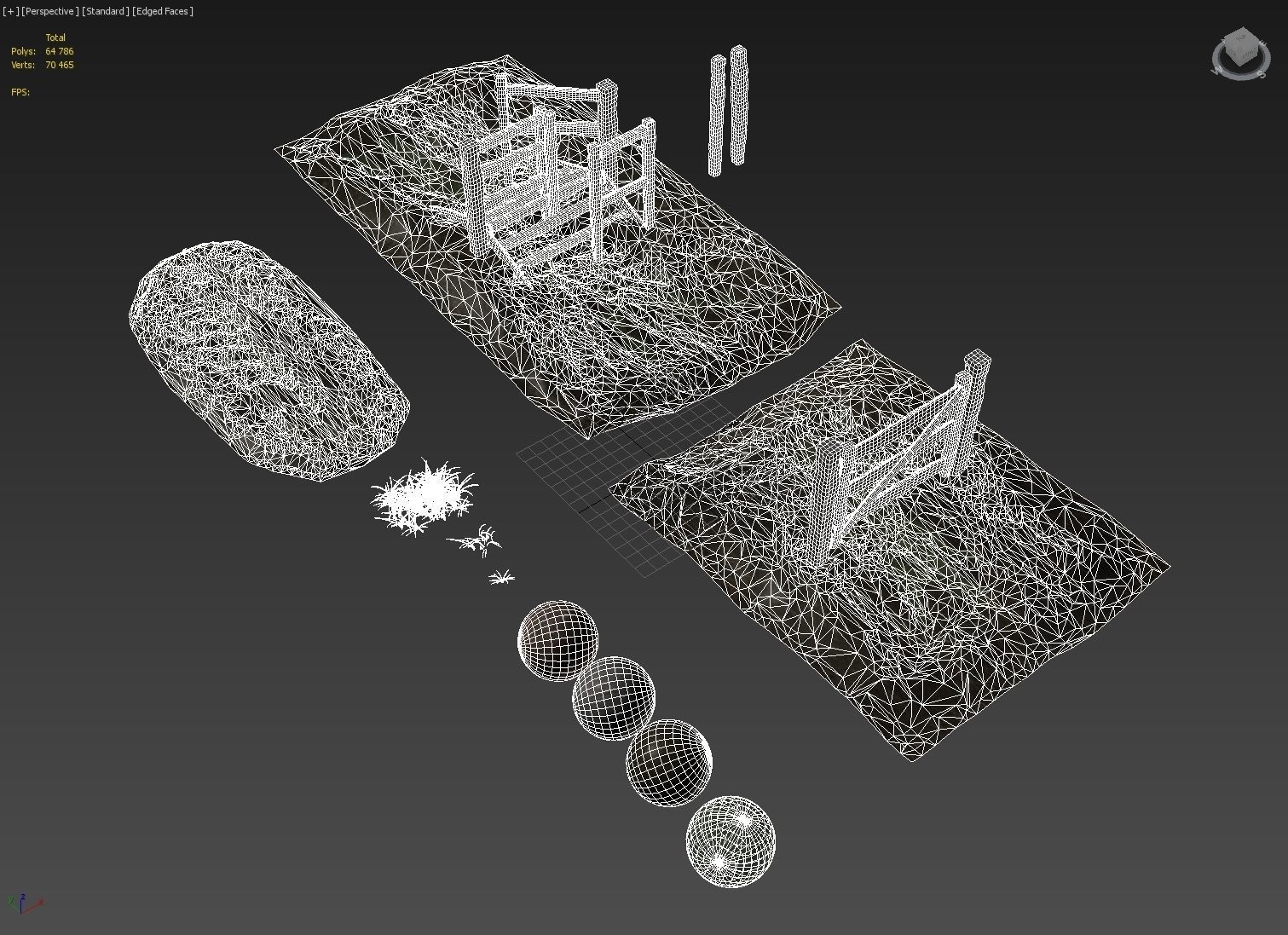 Paddocks Kit bundle Collection 3D model_23