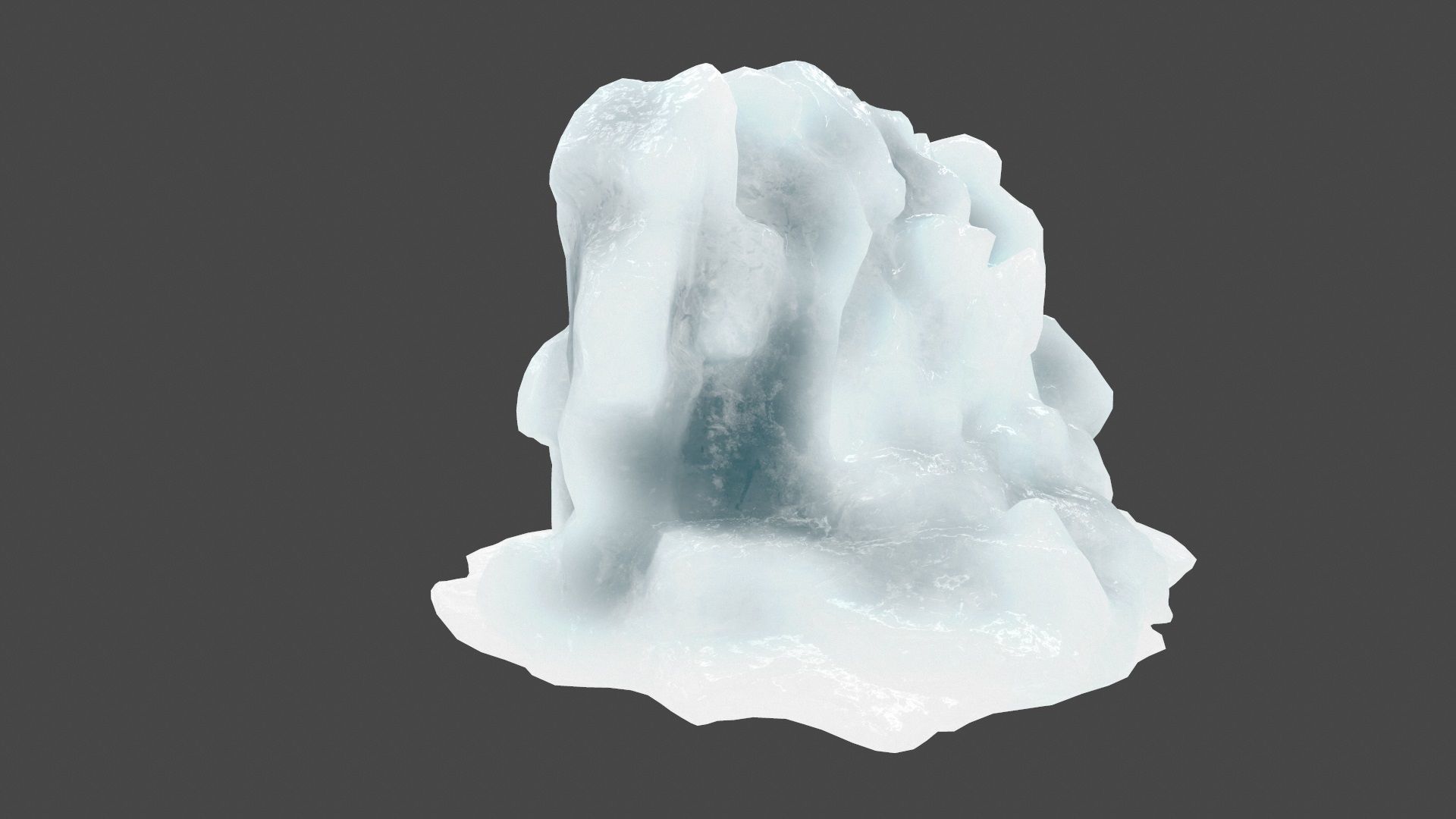 ice 10 Low-poly 3D model_5