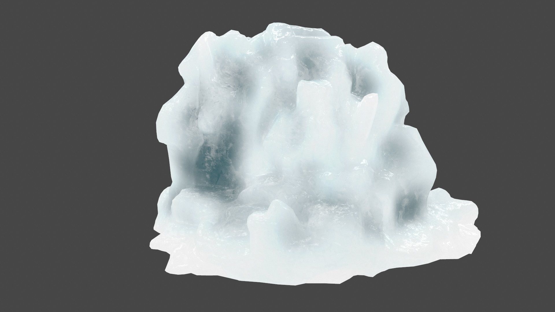 ice 10 Low-poly 3D model_4