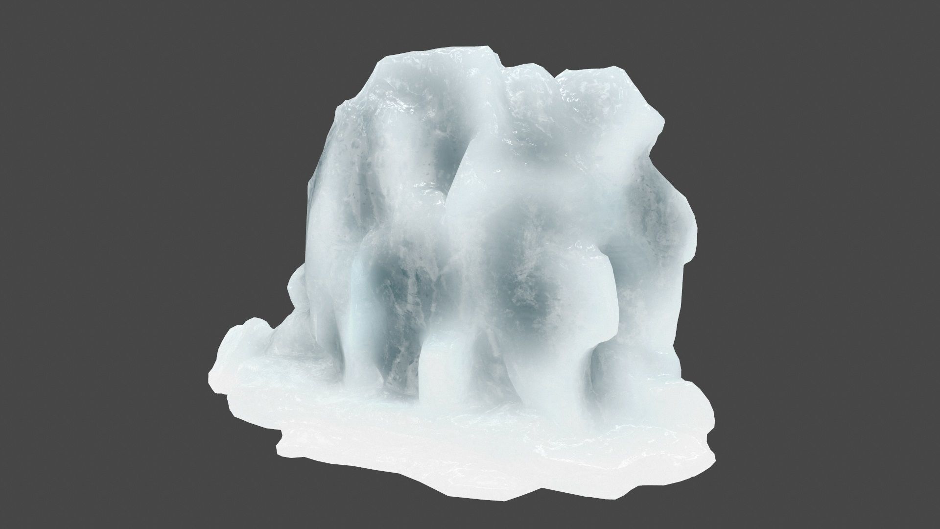 ice 10 Low-poly 3D model_6
