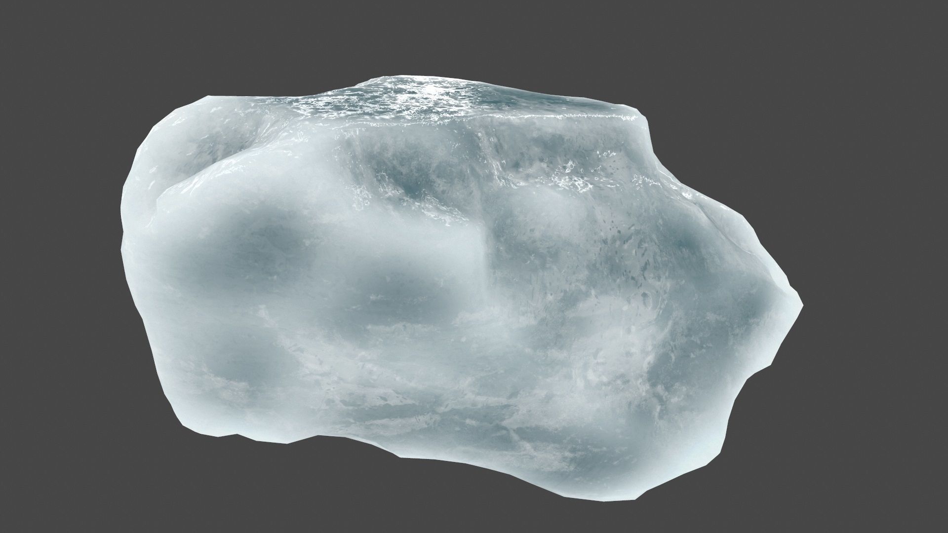 ice 13 Low-poly 3D model_6