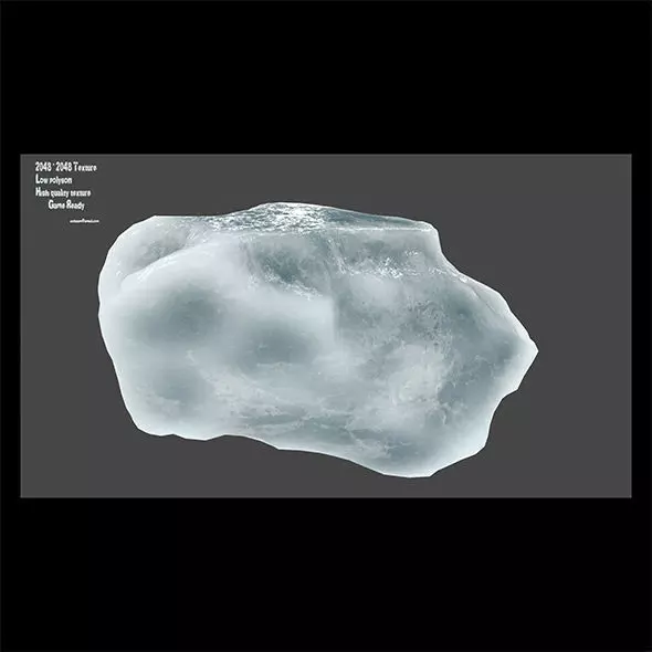 ice 13 Low-poly 3D model_0
