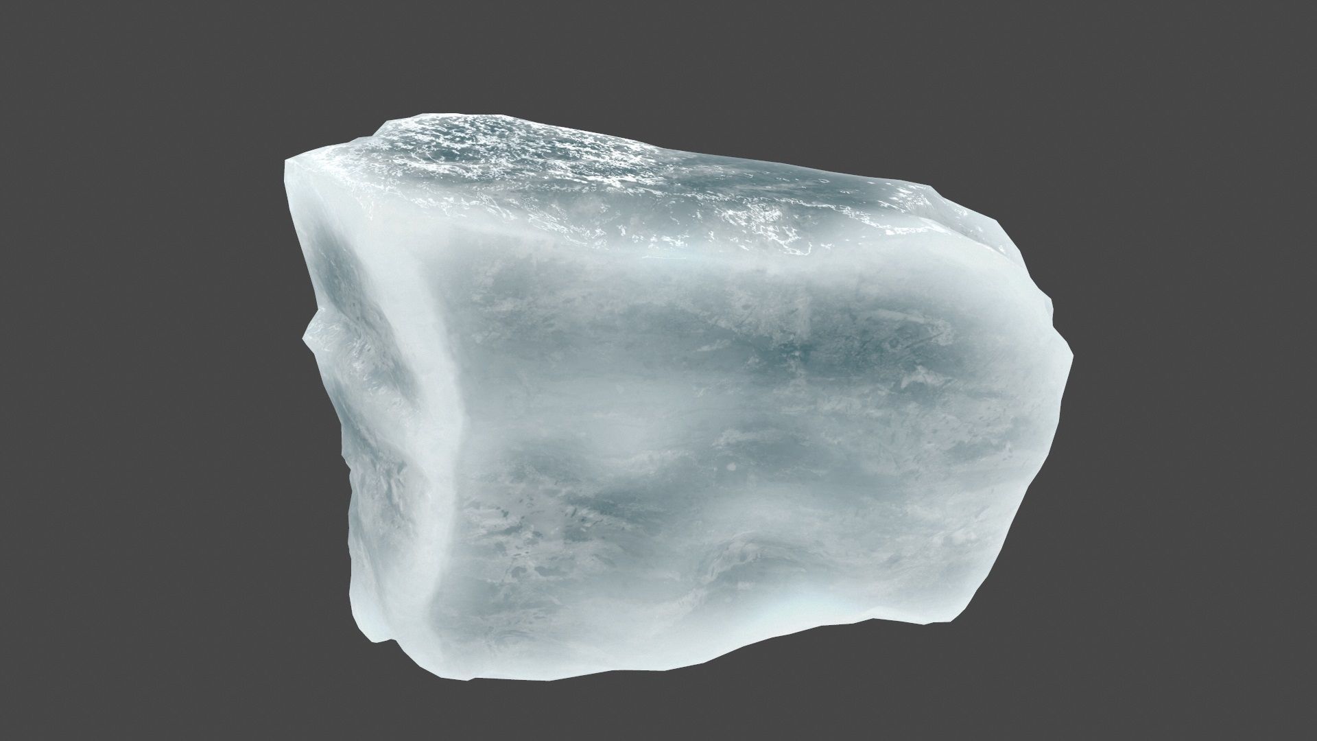 ice 13 Low-poly 3D model_3