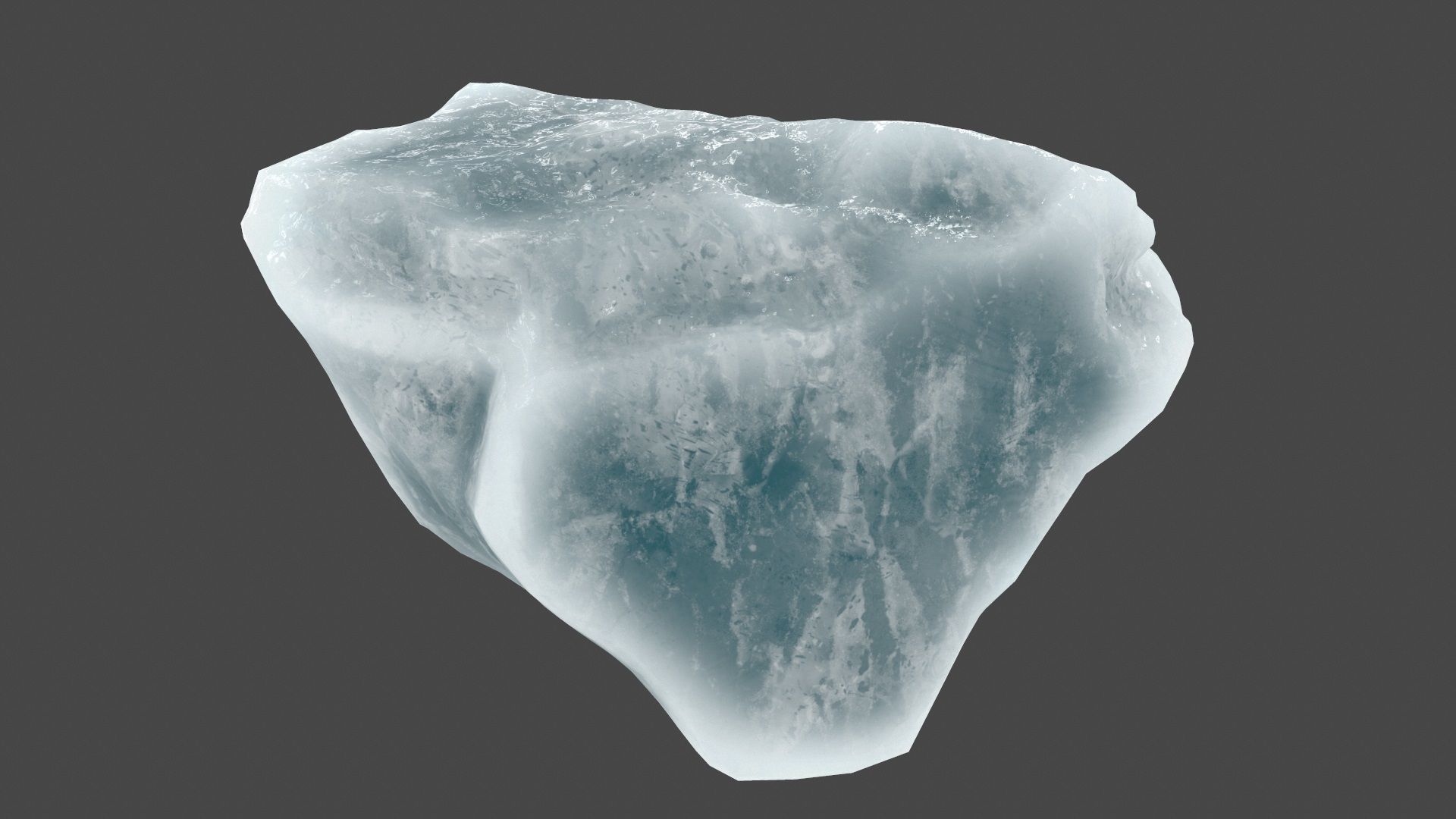 ice 13 Low-poly 3D model_2