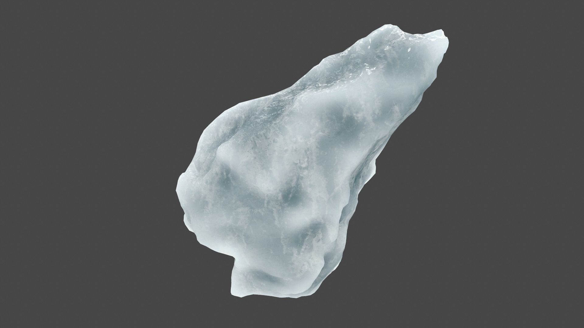 ice 14 Low-poly 3D model_6