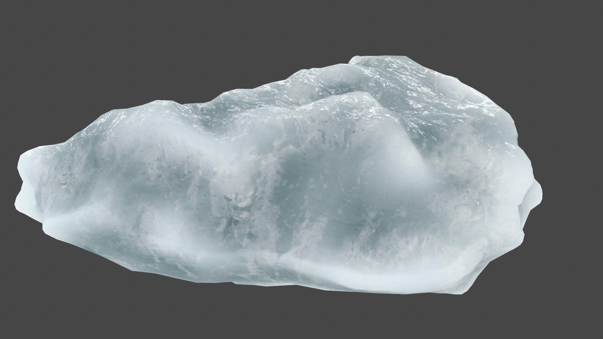 ice 14 Low-poly 3D model_3