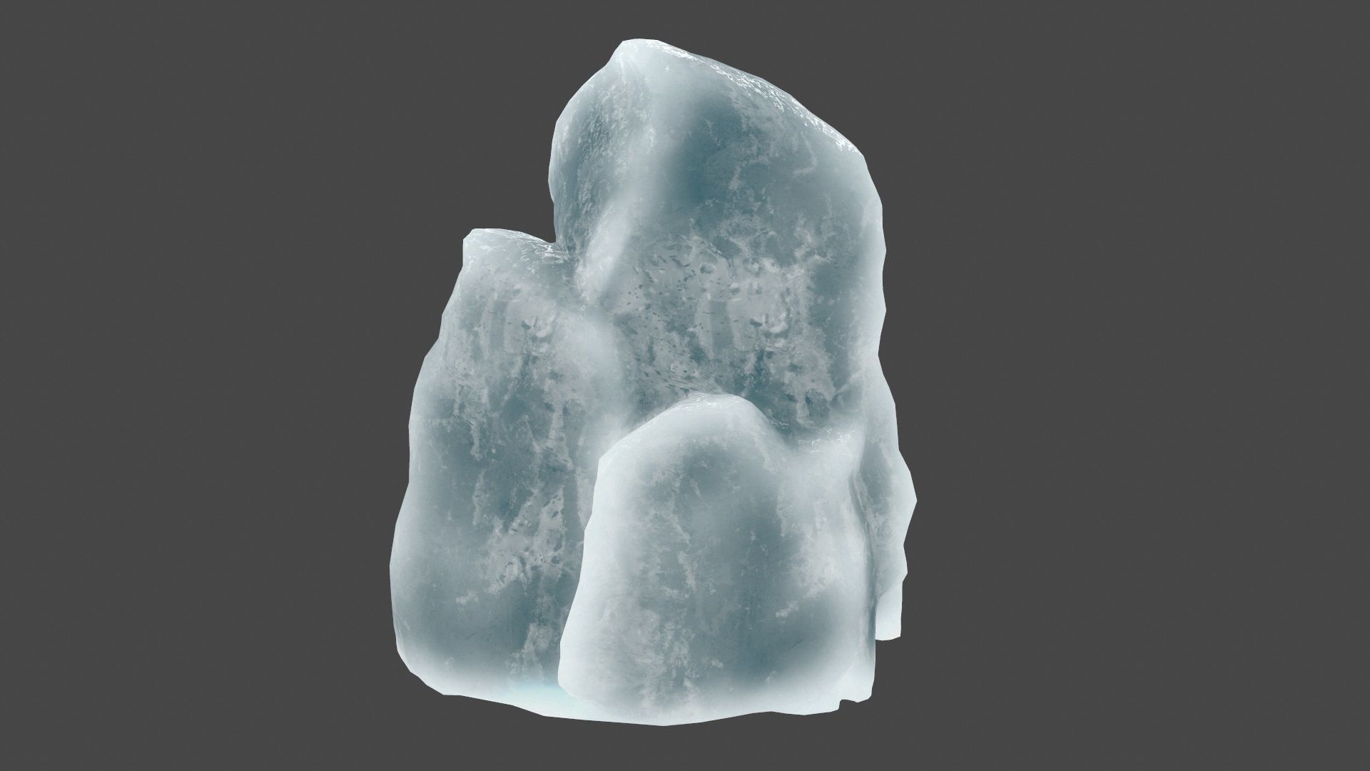 ice 19 Low-poly 3D model_5