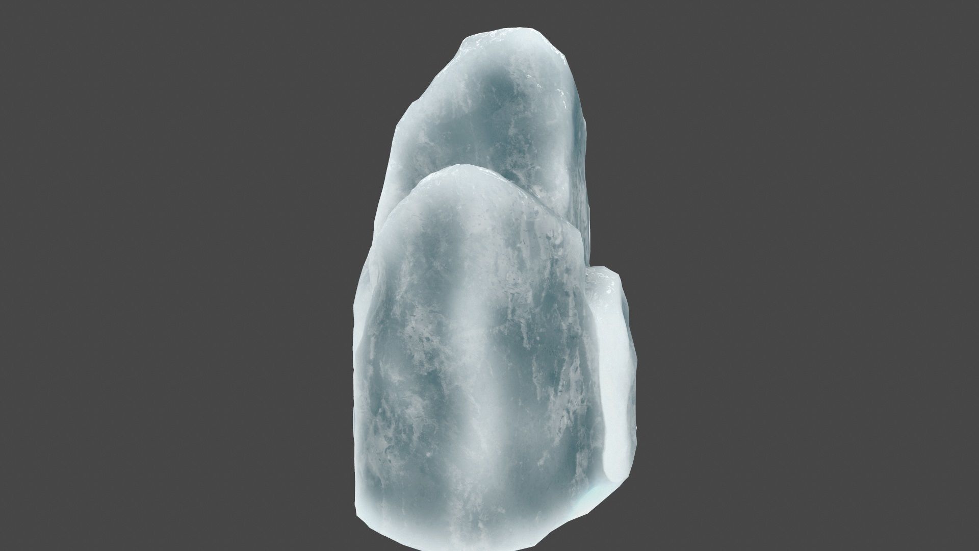 ice 19 Low-poly 3D model_3