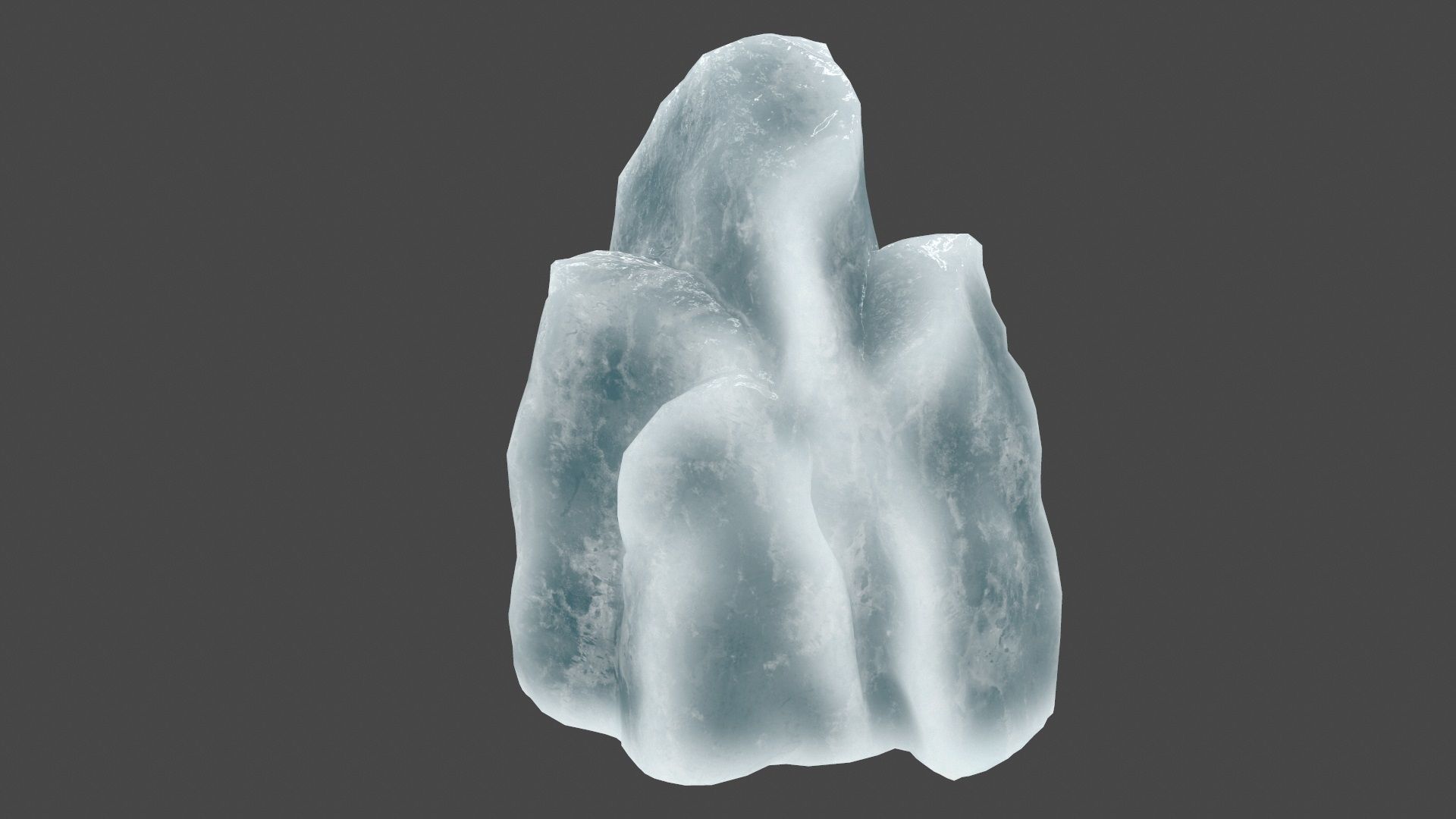 ice 19 Low-poly 3D model_1