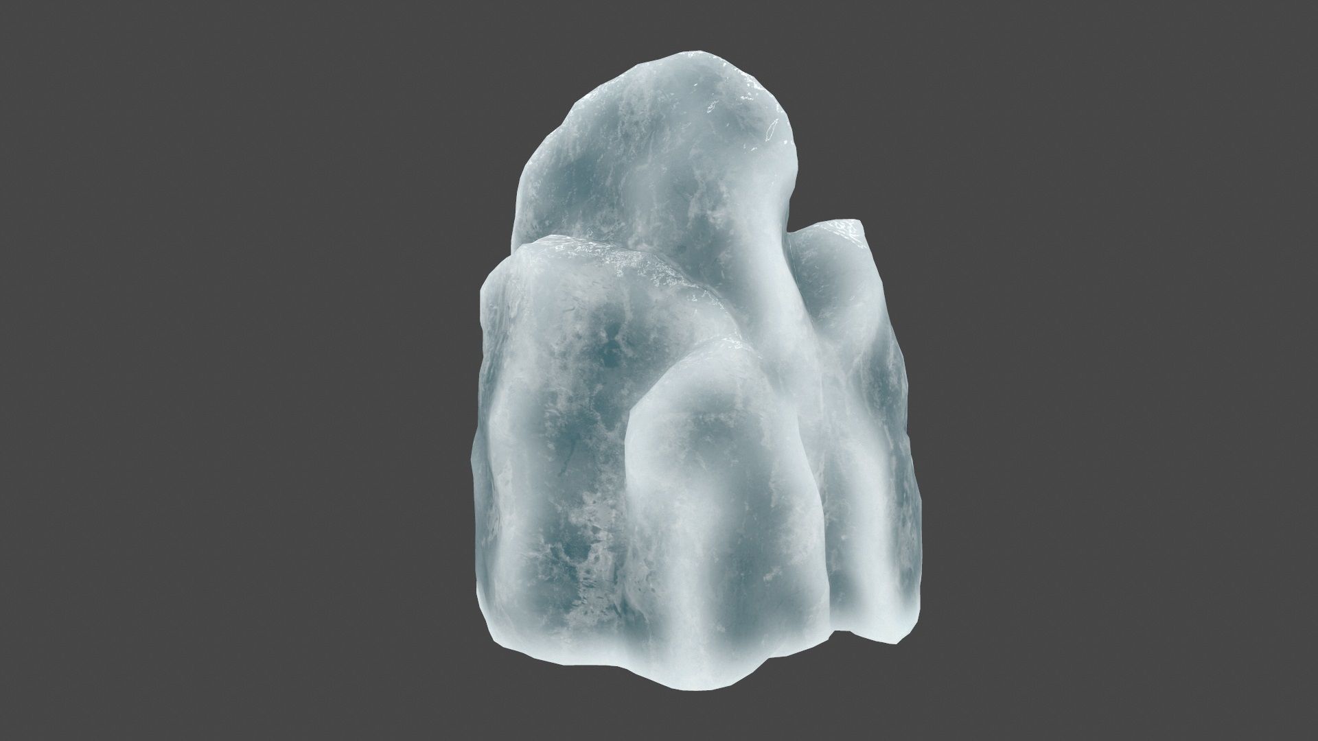 ice 19 Low-poly 3D model_4