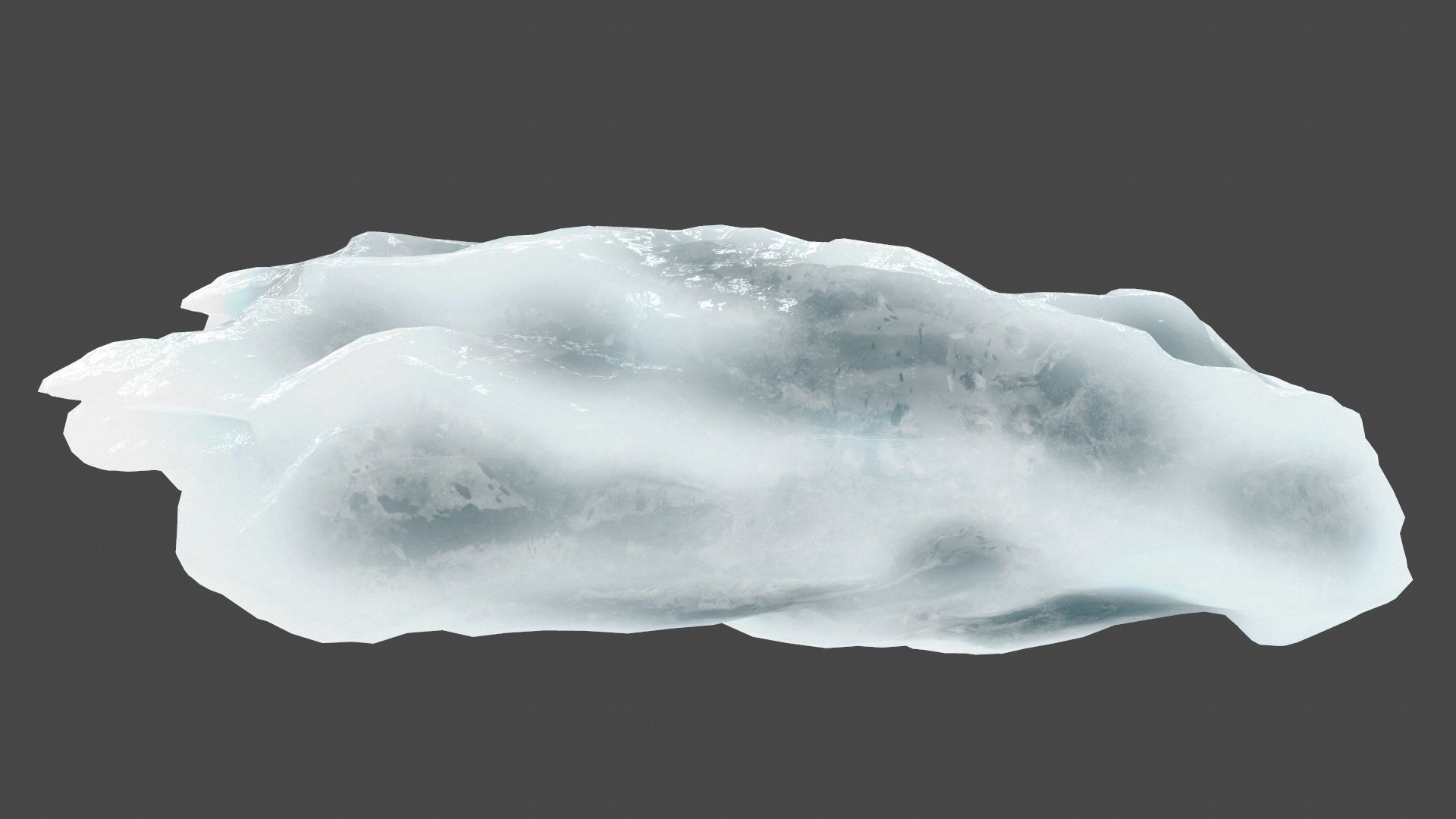 ice 22 Low-poly 3D model_4