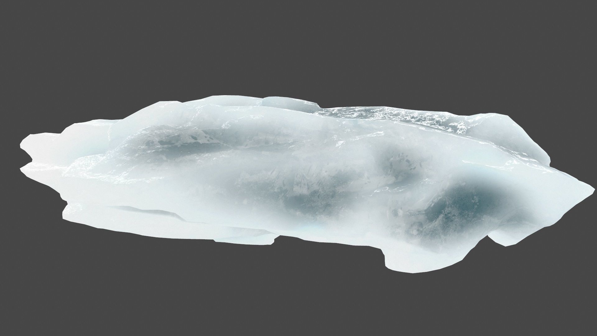 ice 22 Low-poly 3D model_3