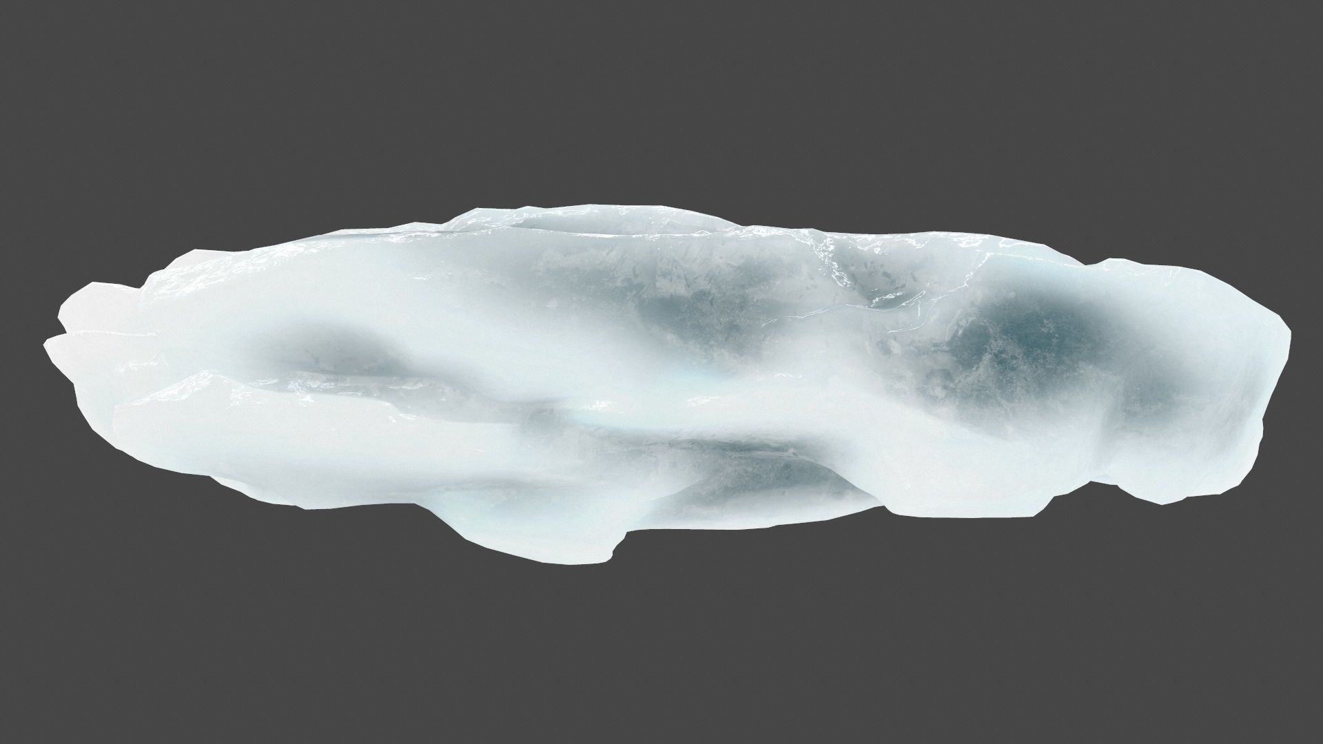 ice 22 Low-poly 3D model_1