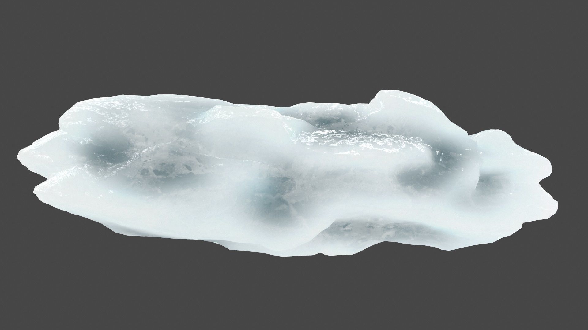 ice 22 Low-poly 3D model_6