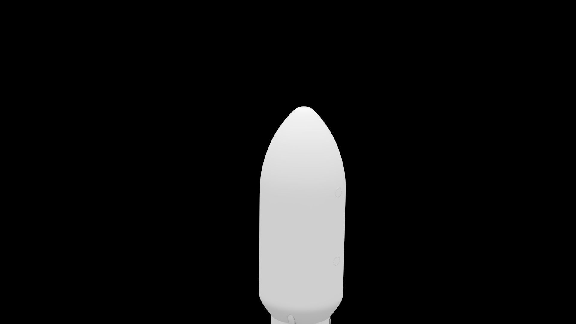 Falcon Heavy  Non Reusable 3D model_14