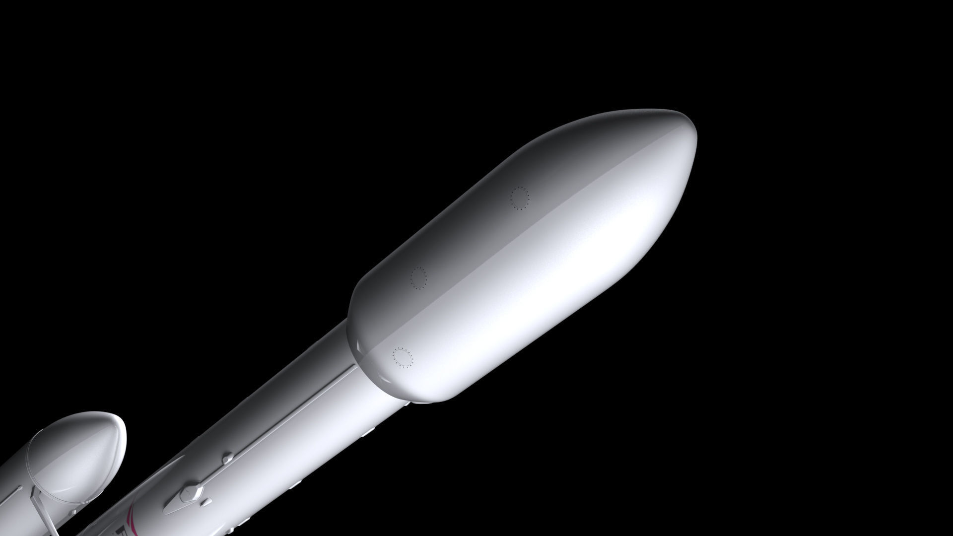 Falcon Heavy  Non Reusable 3D model_12