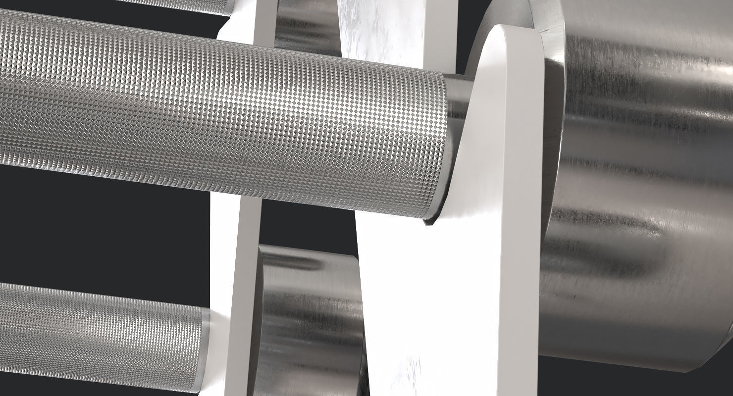 Dumbbell Rack 3D model_3