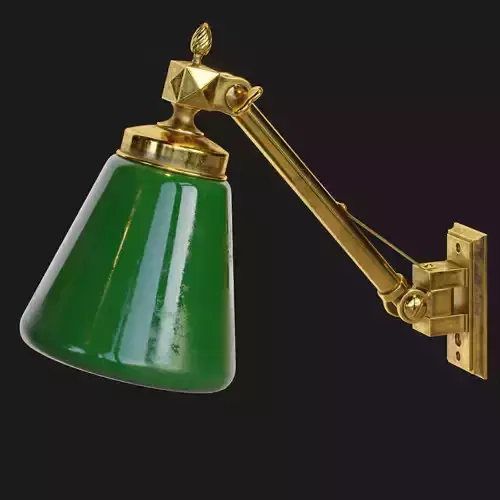 Library Reading Lamp 3D model