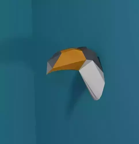 Low Poly Toucan Trophy
