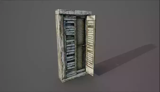 Window-Version 001 Low-poly 3D model