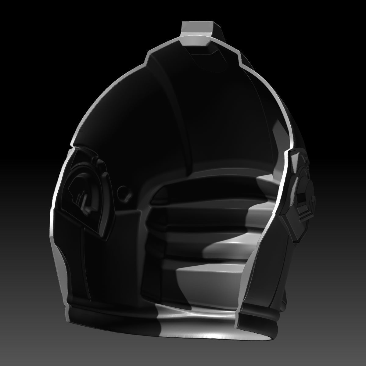 SWTOR Lord Adraas Sith Acolyte Helmet 3D Printable Model 3D print model_6