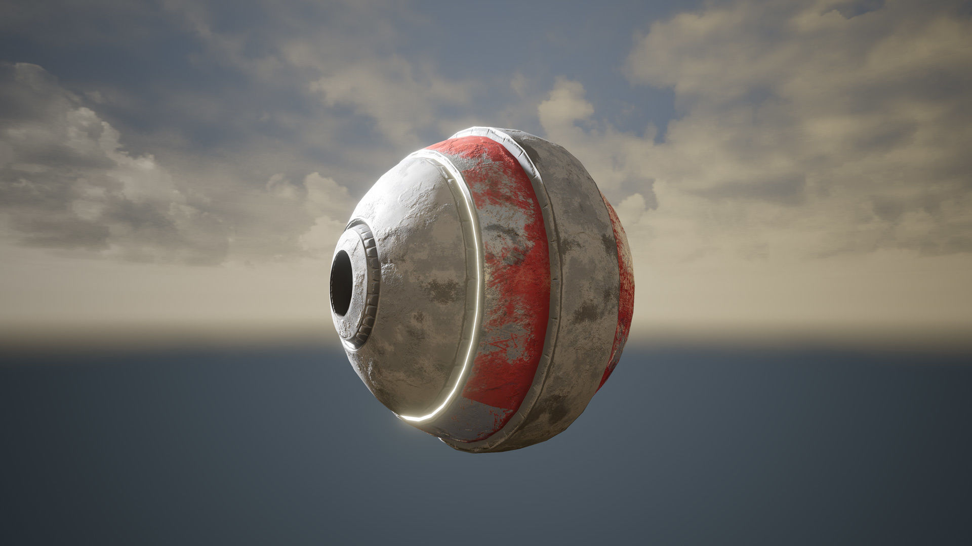 UFO - KIT-Bash 1 - 16 Low Poly PBR Ufo pack Low-poly 3D model_12