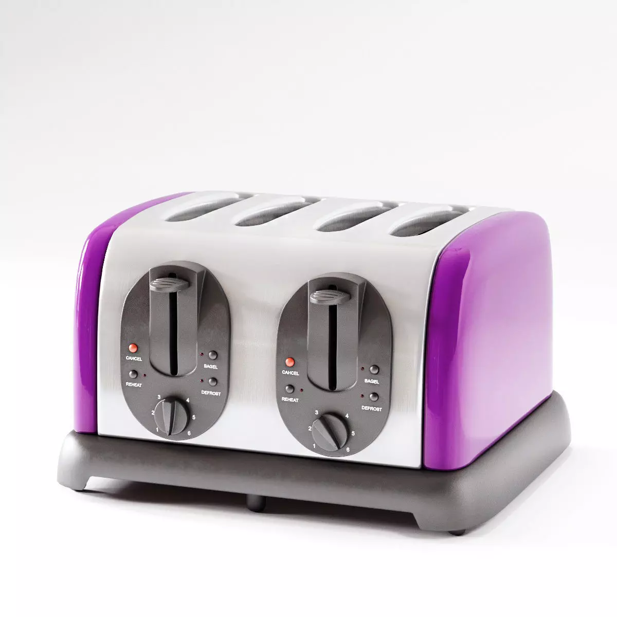 toaster slice 3D model_0