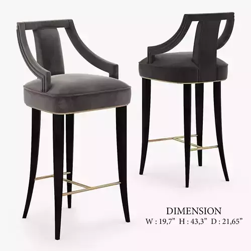 EANDA BAR AND COUNTER CHAIR