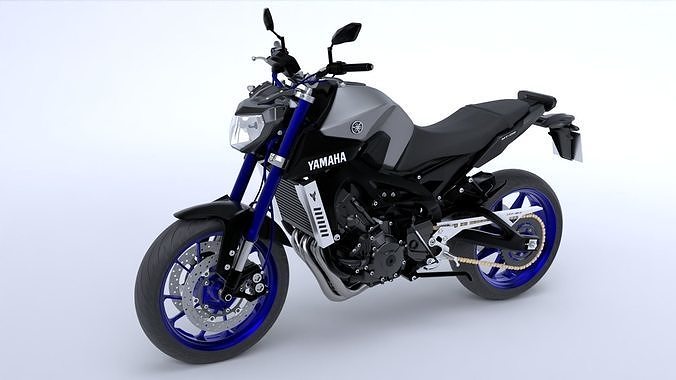 Yamaha MT-09 2014 3D model