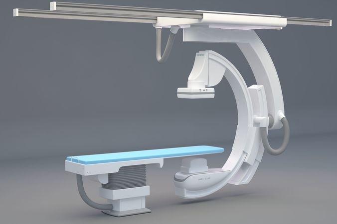 Siemens Healthcare Artis Q Ceiling scanner 3D model