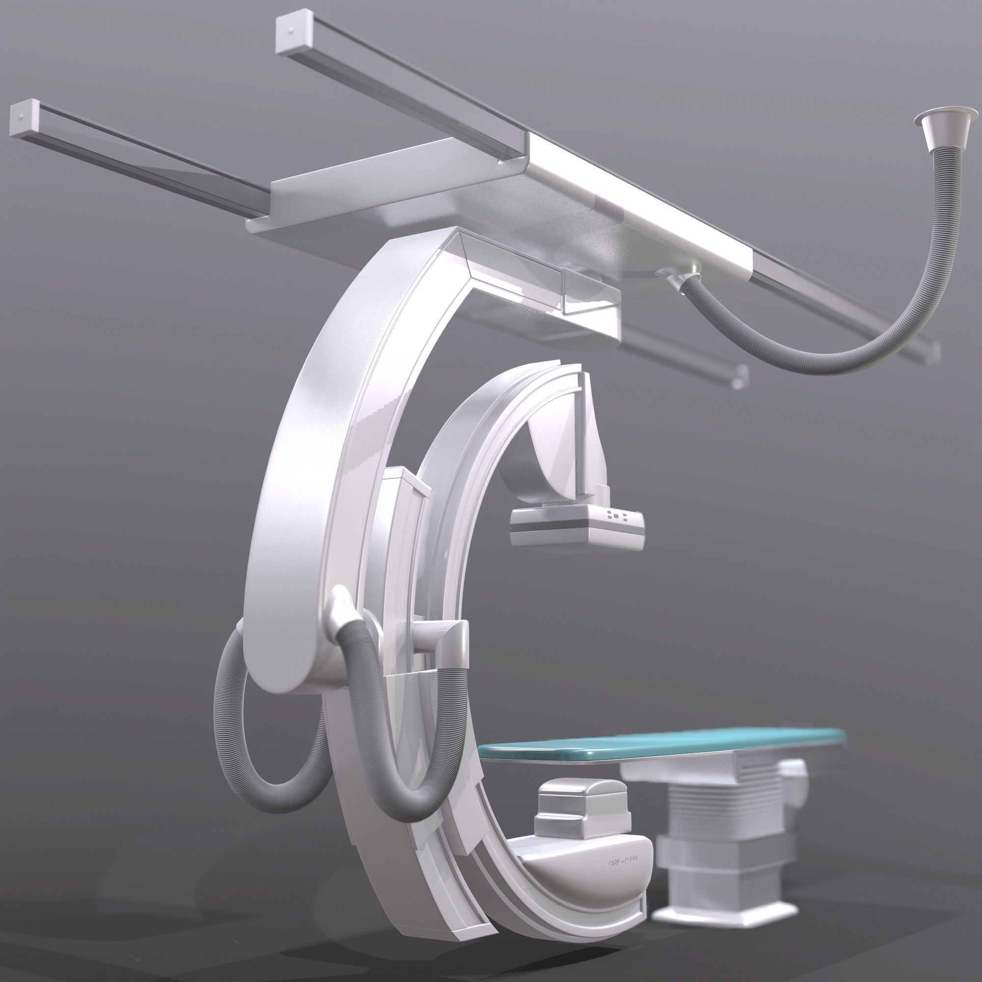 Siemens Healthcare Artis Q Ceiling scanner 3D model_3