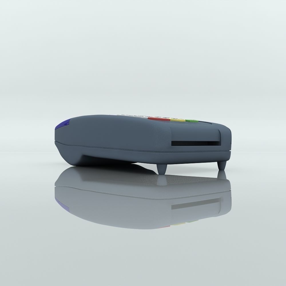 Credit Card Swipe Machine 3D model_8