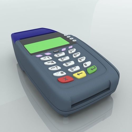 Credit Card Swipe Machine 3D model