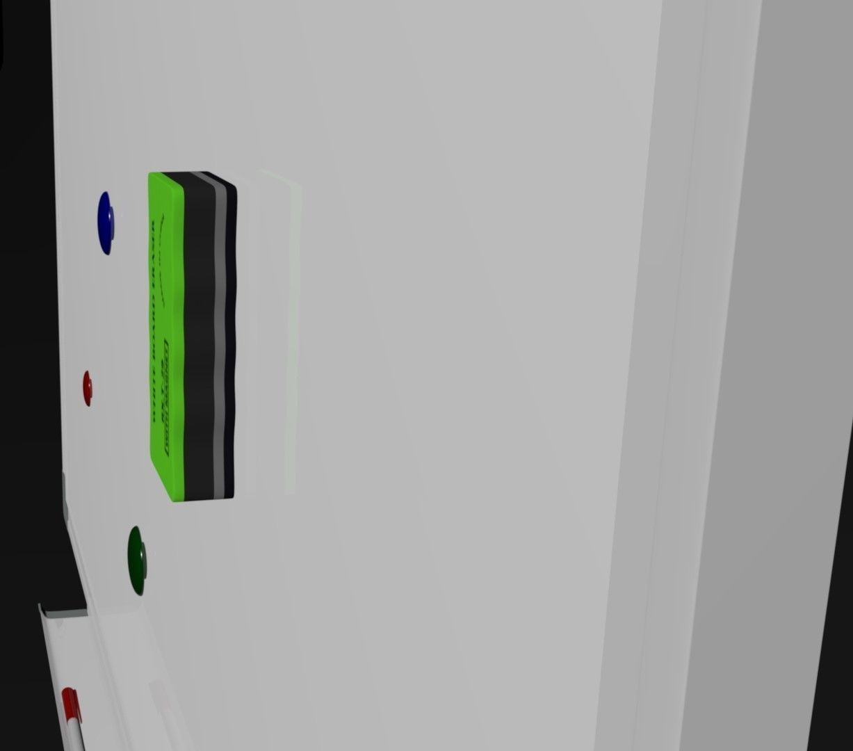 WhiteBoard Set 3D model_4