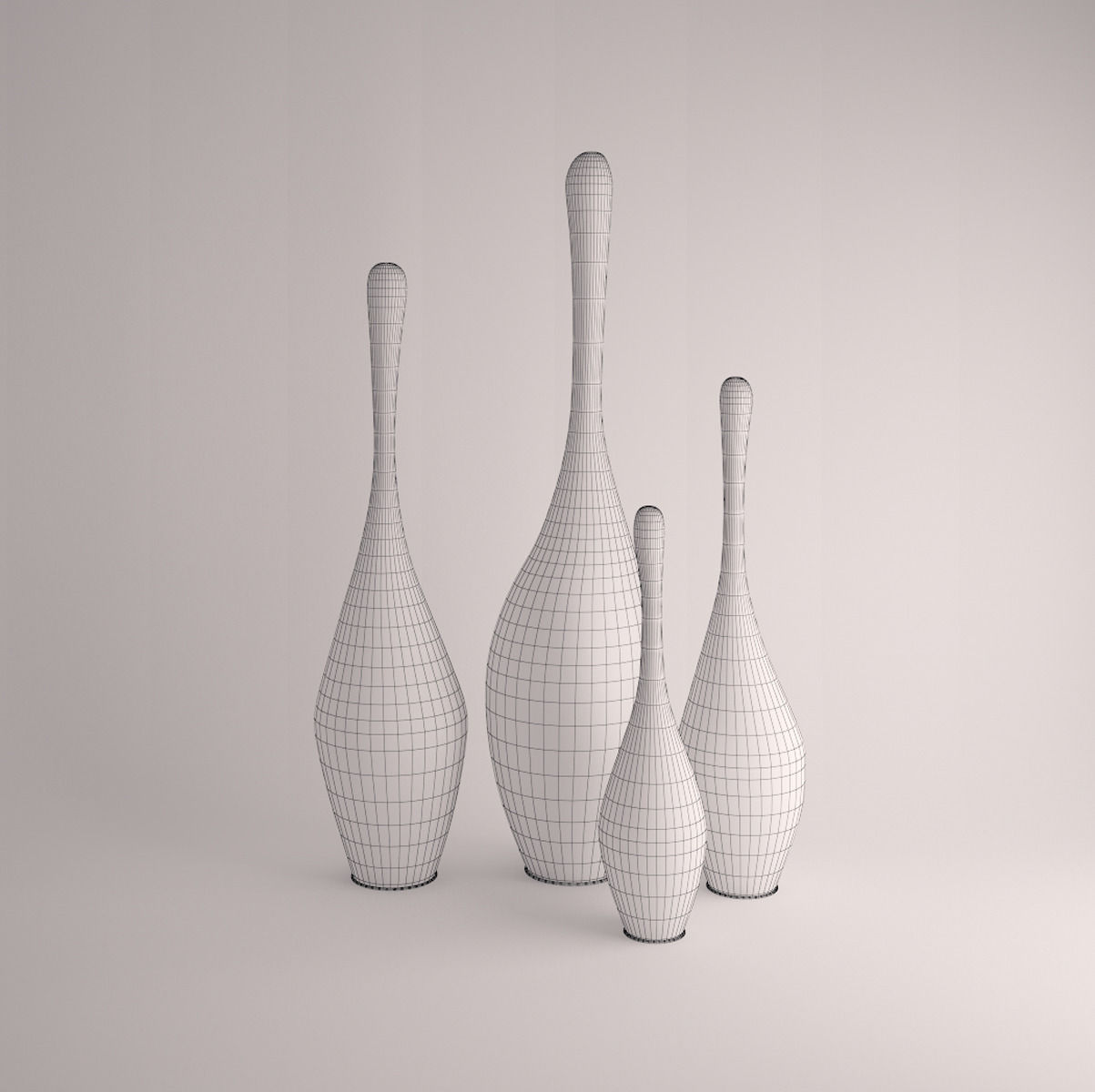 Gervasoni Bolla Floor light 3D model_1