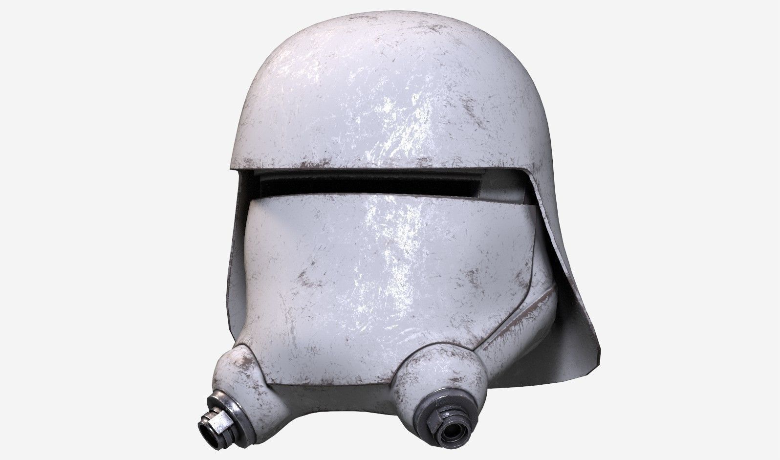 Star Wars Helmet Low-poly 3D model_2