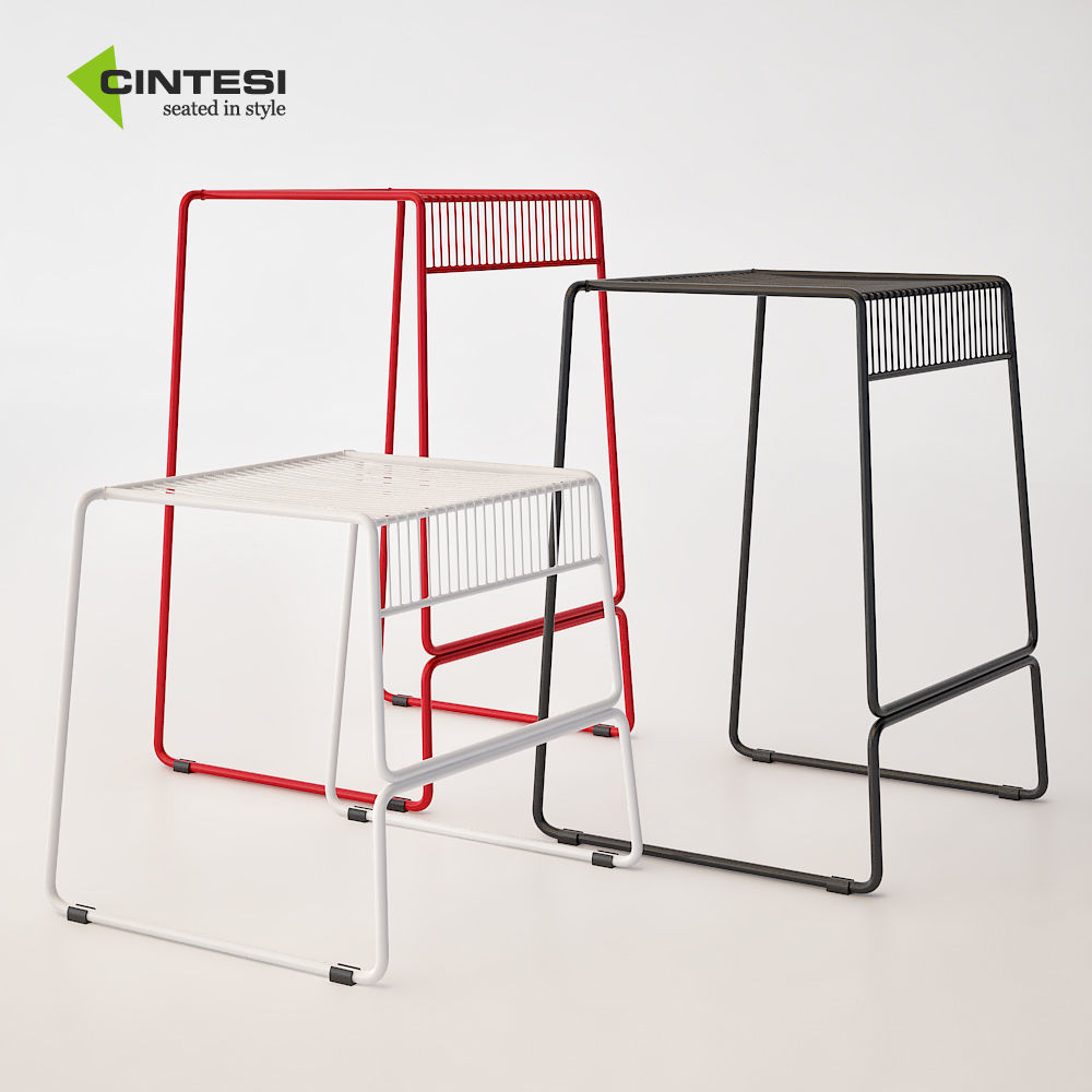 Cintesi Wire Furniture Collection 3D model_20