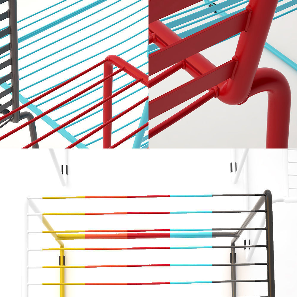 Cintesi Wire Furniture Collection 3D model_11