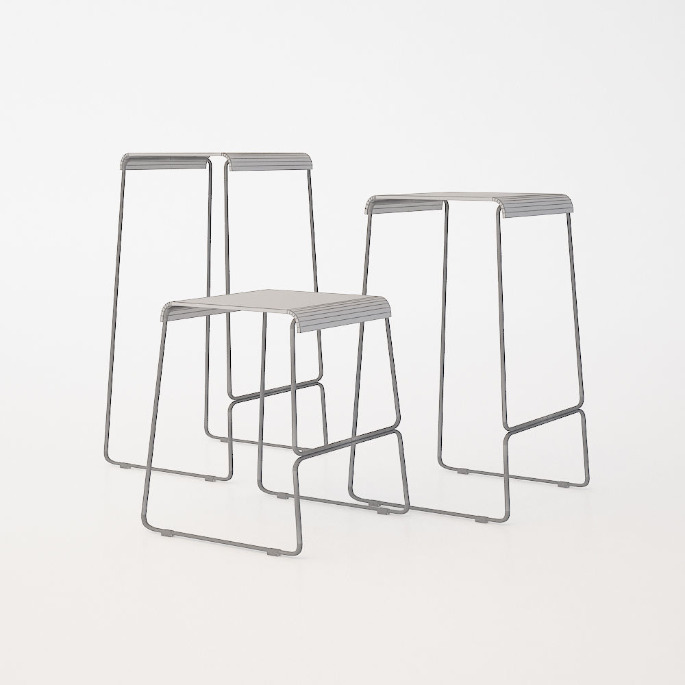 Cintesi Wire Furniture Collection 3D model_34