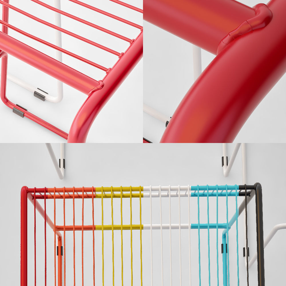 Cintesi Wire Furniture Collection 3D model_21