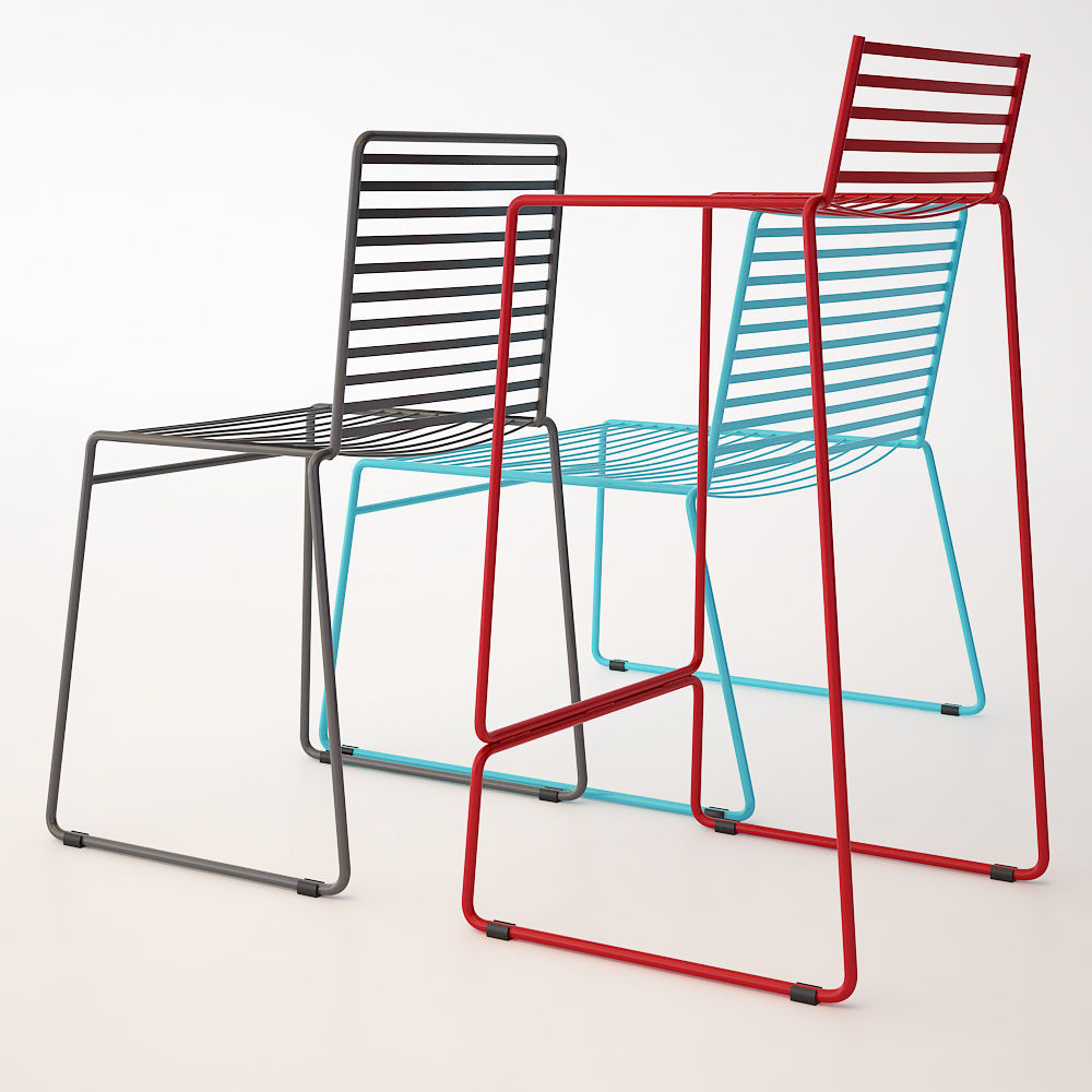 Cintesi Wire Furniture Collection 3D model_14